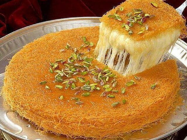 pastel Knafeh zaragoza